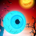 thumbnail image 1 of BiFandian Halloween Inflatables Eyeball Decorations, Luminous 23.6 Inches Inflatable Balloons with with Build-in LEDs, Halloween Decor Indoor Outdoor Blow Up Yard Decorations, 1 of 6