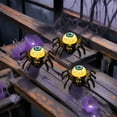 thumbnail image 1 of BiFandian Halloween LED Lights Candles, Spider Eyeballs Decorations Night Light, Battery Operated Halloween Flameless Candles, Flickering Tabletop Party Decor, 1 of 6