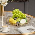 thumbnail image 1 of BiFandian Mini Fruit Plates, 16cm Exquisite Plates for Household, Coffee Table Candy Dishes for Snacks, Display, Small Serving, Accent, 1 of 6