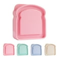 thumbnail image 1 of BiFandian Sandwich Containers with Lids, BPA-free Reusable Lunch Box Meal Box, Plastic Food Container for Bread Snack Meal, Dishwasher and Microwave Safe, 1 of 8