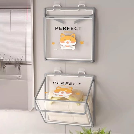 BiFandian Shower Waterproof Bag, Bathroom Toilet Clean Clothes Storage ...