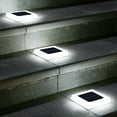thumbnail image 1 of BiFandian Solar Ground Lights Outdoor, Waterproof LED Garden Lights,Square Deck Light for Yard Patio Garden Lawn Deck Outside Pathway Walkway Sidewalk, 1 of 9