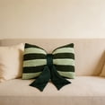 thumbnail image 1 of BiFandian Striped Bow Decorative Throw Pillows, Modern Cute Cushions for Sofa Throw, Plush Stripes Bow Cushion Pillow for Living Room Bedroom Home Christmas Indoor Decorations, 1 of 8