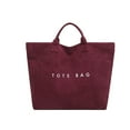 thumbnail image 1 of BiFandian Women's Large Tote Bag, Letter Design Casual Bag for Work, Versatile Commuting Bag for Daily Use, Spacious, Practical, Style, 1 of 5