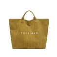 thumbnail image 1 of BiFandian Women's Large Tote Bag, Letter Design Casual Bag for Work, Versatile Commuting Bag for Daily Use, Spacious, Practical, Style, 1 of 8