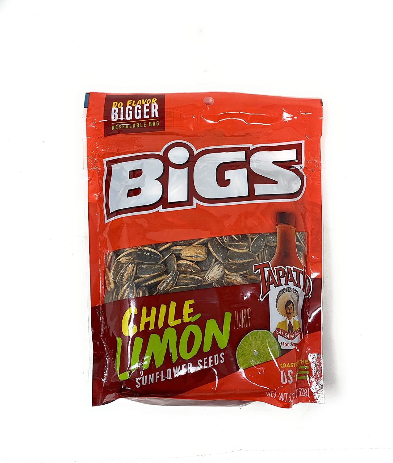 BiGS Sunflower Seeds 5.35oz - 1 bag (Chile Limon)