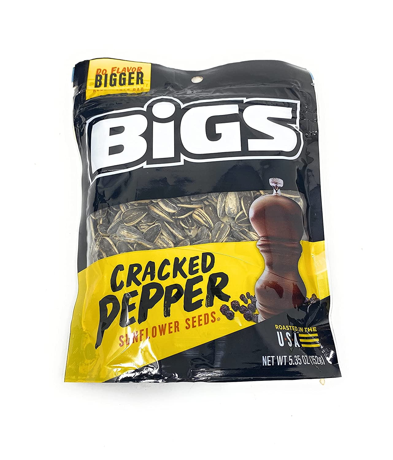 BIGS Cracked Pepper Sunflower Seeds, Keto Friendly Snack, Low Carb