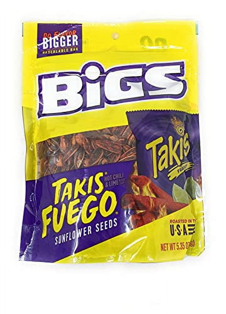 BiGS Sunflower Seeds 5.35oz 1 bag (Takis Fuego)