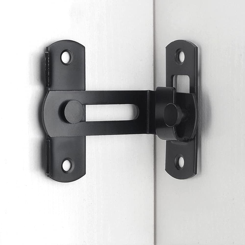 Bathroom Door Lock Sliding Door Latch Window Cabinet Swivel Lock Zinc Alloy  Door Locks for Bedrooms