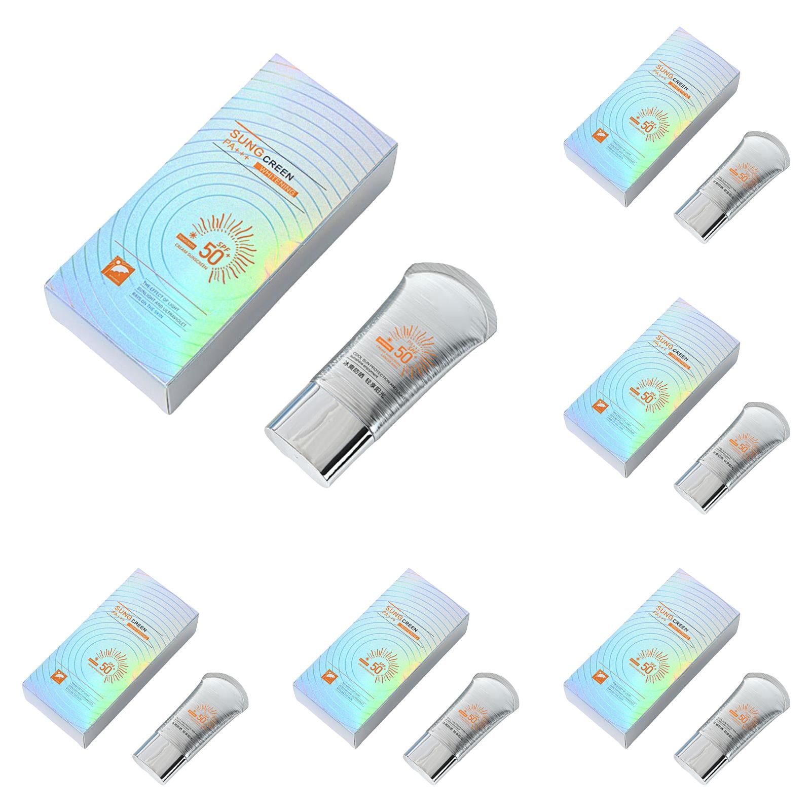 BiUi Sunscreen Lotion Tiny Silver Tube Women's Moisturizing & Non