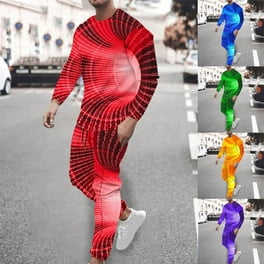 VBTAPA 2 Piece Summer Outfits for Men Short Sleeve Crewneck