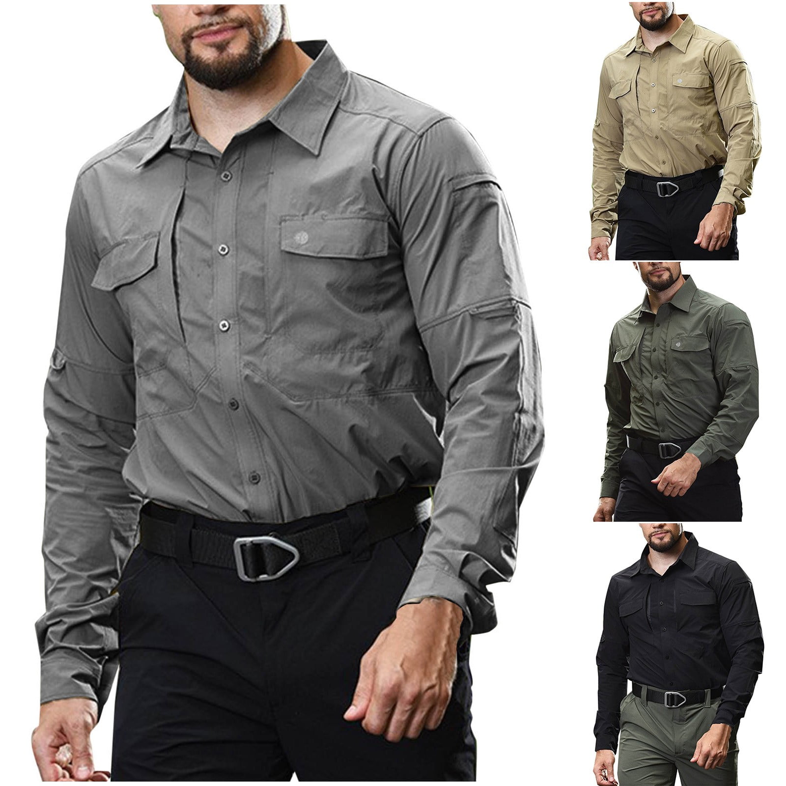 BiZtdJrK Business Casual Shirts for Men Button Down Lapel BiZtdJrK Business Casual Shirts for Men Button Down Lapel