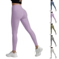 thumbnail image 1 of BiZtdJrK Gray Tight Leggings for Women Ribbed Knit High Waist Solid Color Casual Legging Full Length Lightweight Yoga Workout Pants L, 1 of 9