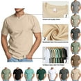 thumbnail image 1 of BiZtdJrK Knit Cotton Tshirt for Men Short Sleeve Big and Tall Solid Basic Tees Soft Comfy Textured Tee Tops Mint Green XXL, 1 of 8