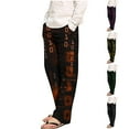 BiZtdJrK Men Fashion Pajama Bottoms Novelty Print Cool Sleep Pants