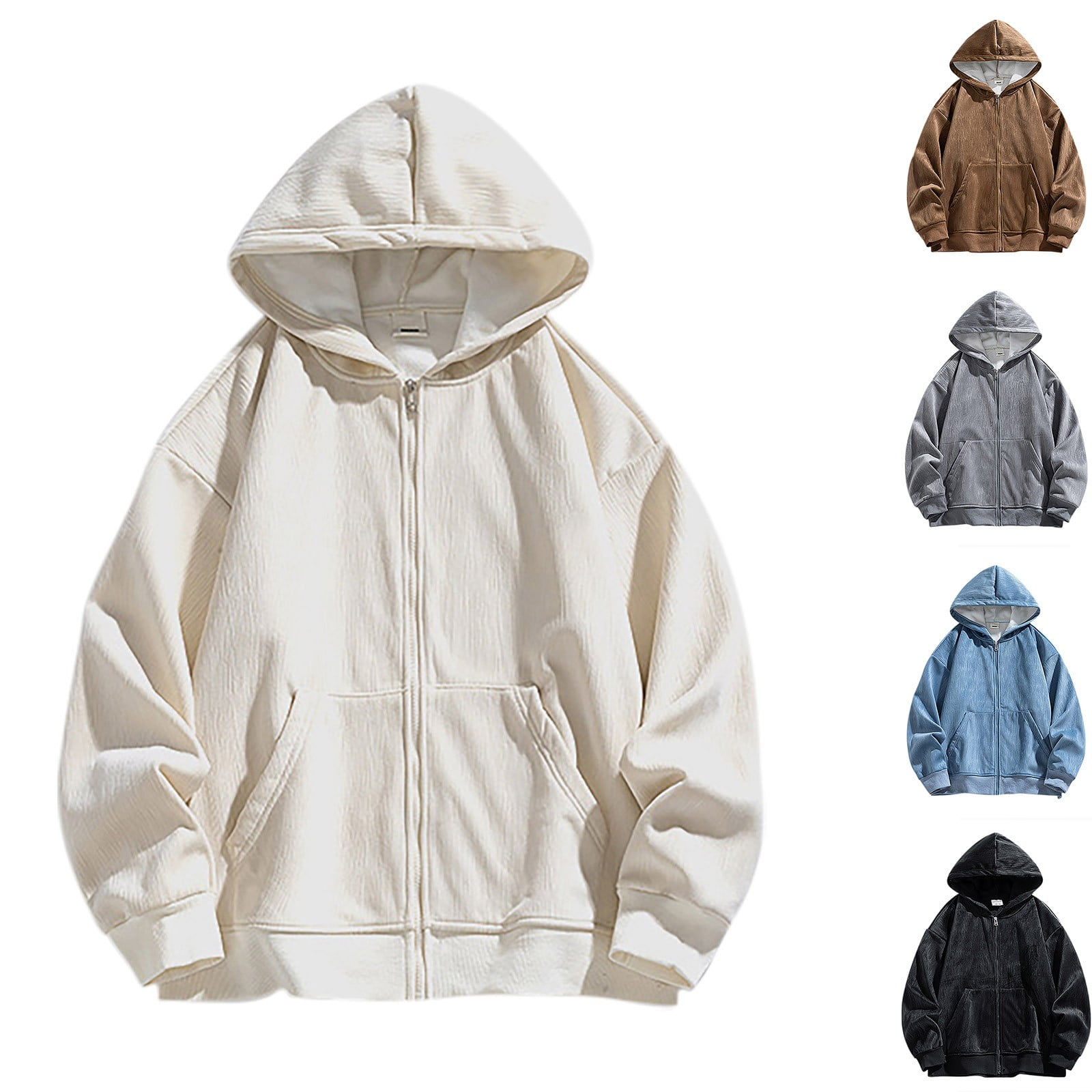 BiZtdJrK Men's Lightweight Zip Up Hoodies Oversized Long BiZtdJrK Men's Lightweight Zip Up Hoodies Oversized Long