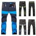 thumbnail image 1 of BiZtdJrK Mens Big and Tall Skiing Pants Color Block Casual Assault Cargo Pants Winter Warm Windproof Snow Pants with Pockets Sale Of The Day Clearance Black XXXXL, 1 of 6