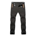 thumbnail image 1 of BiZtdJrK Mens Outdoor Hiking Pants Lightweight Stretch Tactical Work Trousers Quick Dry Climing Pants Fishing Camping Pants with Zipper Pockets Black XXL, 1 of 8