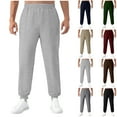 thumbnail image 1 of BiZtdJrK Sweatpants for Men Fall Fashion Workout Gym Joggers Pants Casual Elastic Waist Cinch Bottom Harem Pant with Pockets, Black, M, 1 of 7