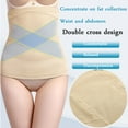 thumbnail image 1 of BiZtdJrK Women's Waist Trainer Tummy Control Waist Cincher Workout Girdle Waist Trimmer Belt Belly Shaper Stomach Compression Prime Sales of The Day Khaki XXXL, 1 of 9