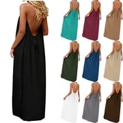 Open In Back Dresses