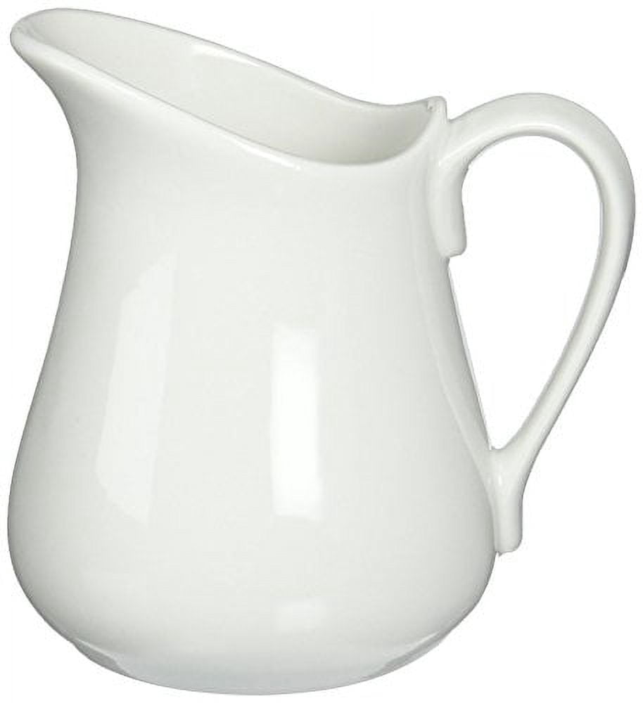 Bia Cordon Bleu Inc Bia Cordon Bleu Inc 16 Oz White Porcelain Pitcher, White