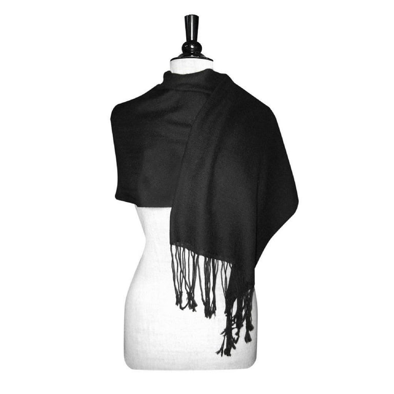 Buy black pashmina top