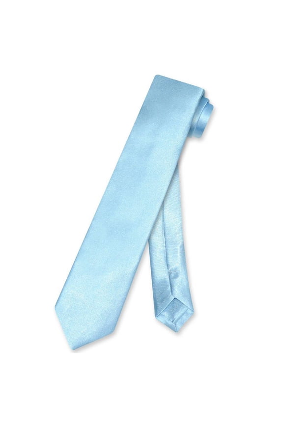 BOY'S NeckTie Solid BABY BLUE Color Youth Neck Tie