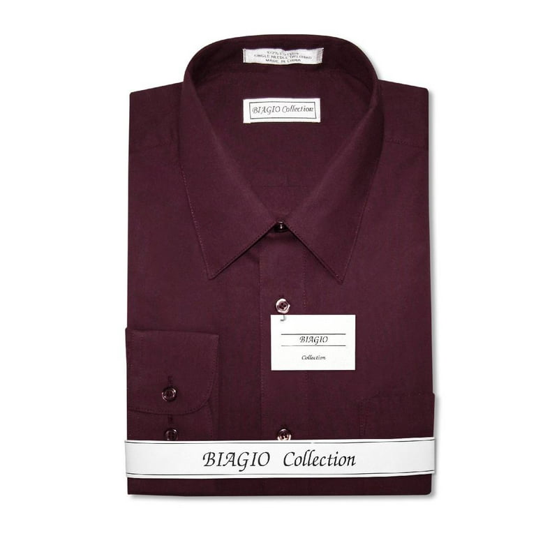 Calvin klein burgundy dress shirt clearance