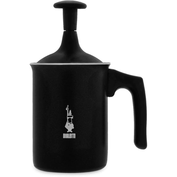Bialetti 00AGR394 Tutto Crema Milk Frother, Black