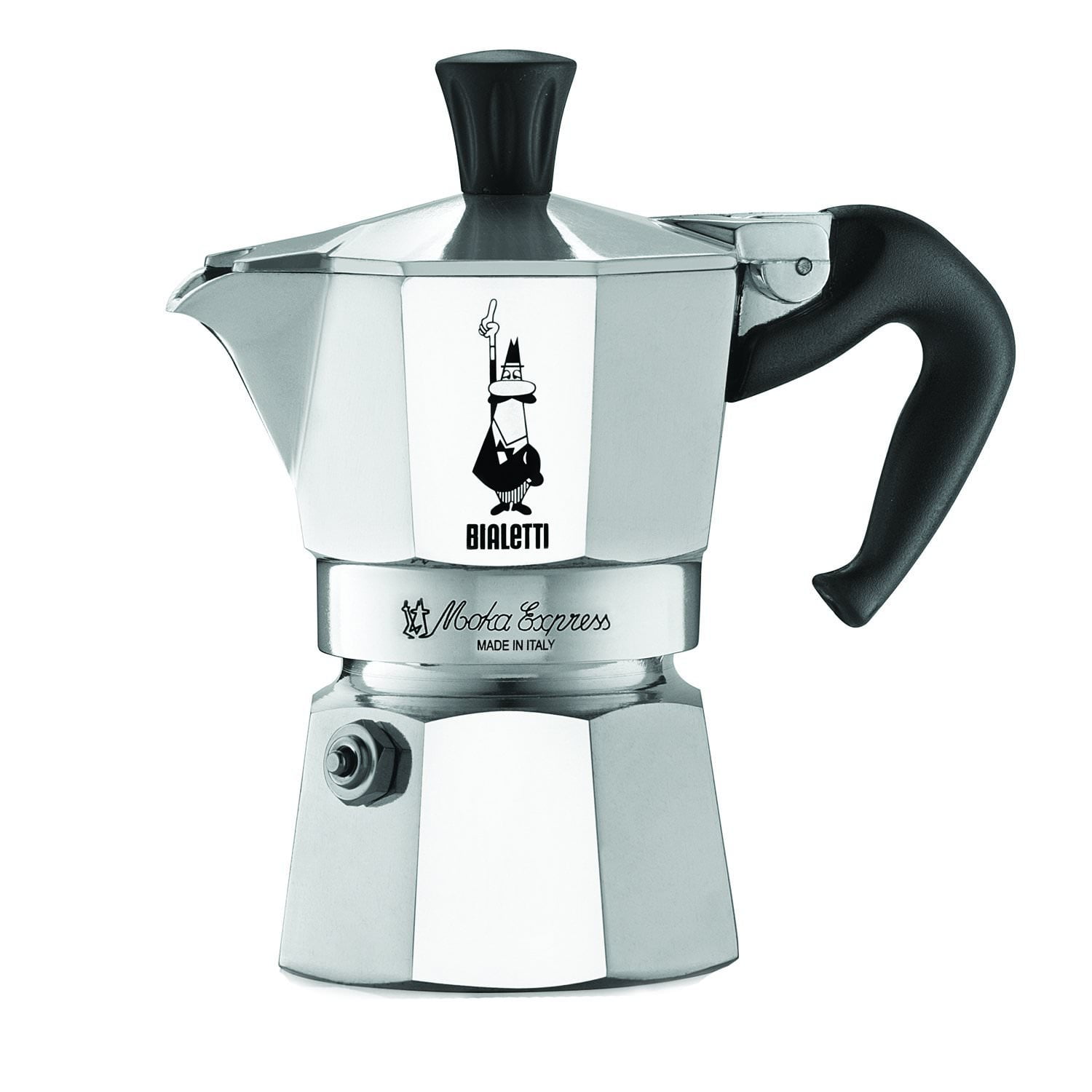 Bialetti Aluminum 6 Cup Stovetop Steamer Espresso Coffee Maker