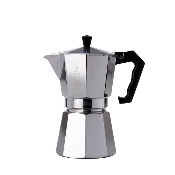 Bialetti 1166 Moka Express Export Espresso Maker, Silver