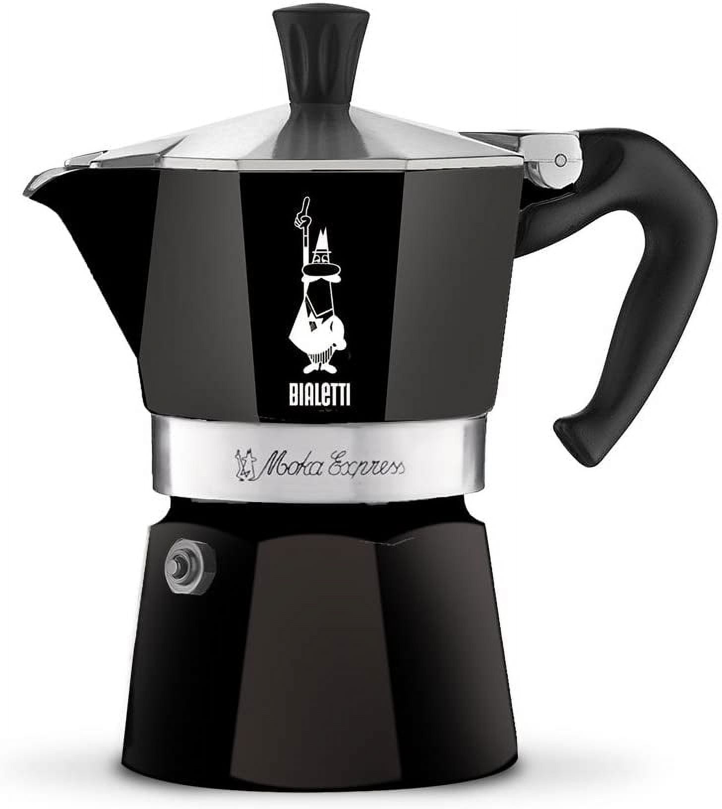 Bialetti 3-Cups Stovetop Espresso Coffee Maker Pot 