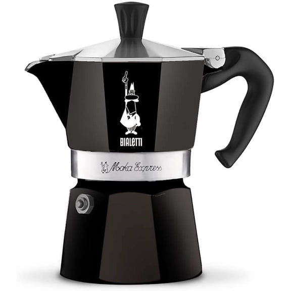 Bialetti 4951 Moka Express Espresso Maker, Black