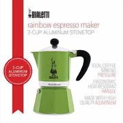 Bialetti 4972 Rainbow Espresso Maker, Green