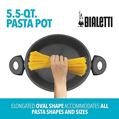 Al fresco brunch table set-up with Italian food. Cafe dining with seafood pasta, Capricciosa
