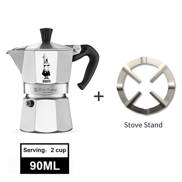 Bialetti Aluminum Coffee Moka Pot Espresso Percolator Stove Coffee