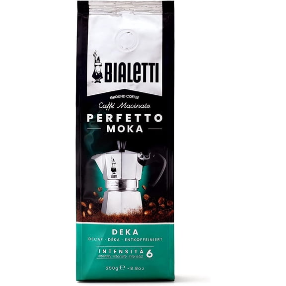 Bialetti Caffe Italian Roasted - 8.8 oz Espresso Ground Coffee