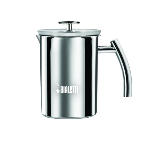 Bialetti Cappuccino Machine Milk Frother, Small, Steel