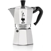 Bialetti Express Moka Pot, 9-Cup, Aluminum Silver