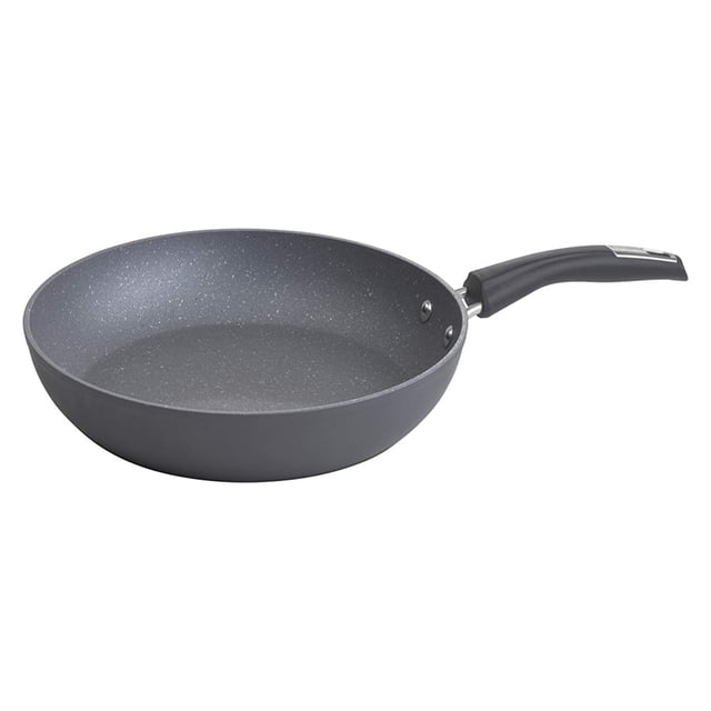 Bialetti Impact 12-Inch Nonstick Heavy Gauge Saute Fry Pan, Oven Safe ...