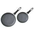 Bialetti Impact Nonstick Heavy Gauge Oven Safe 8 & 10 Inch Fry Pans, 2
