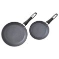 Bialetti Impact Nonstick Skillet Set, Heavy Gauge, Oven Safe, 8 & 10
