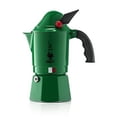 thumbnail image 1 of Bialetti Moka Express Alpina, Moka Pot (Coffee Maker), 3-Cup, Green, Aluminum, Small, 1 of 2