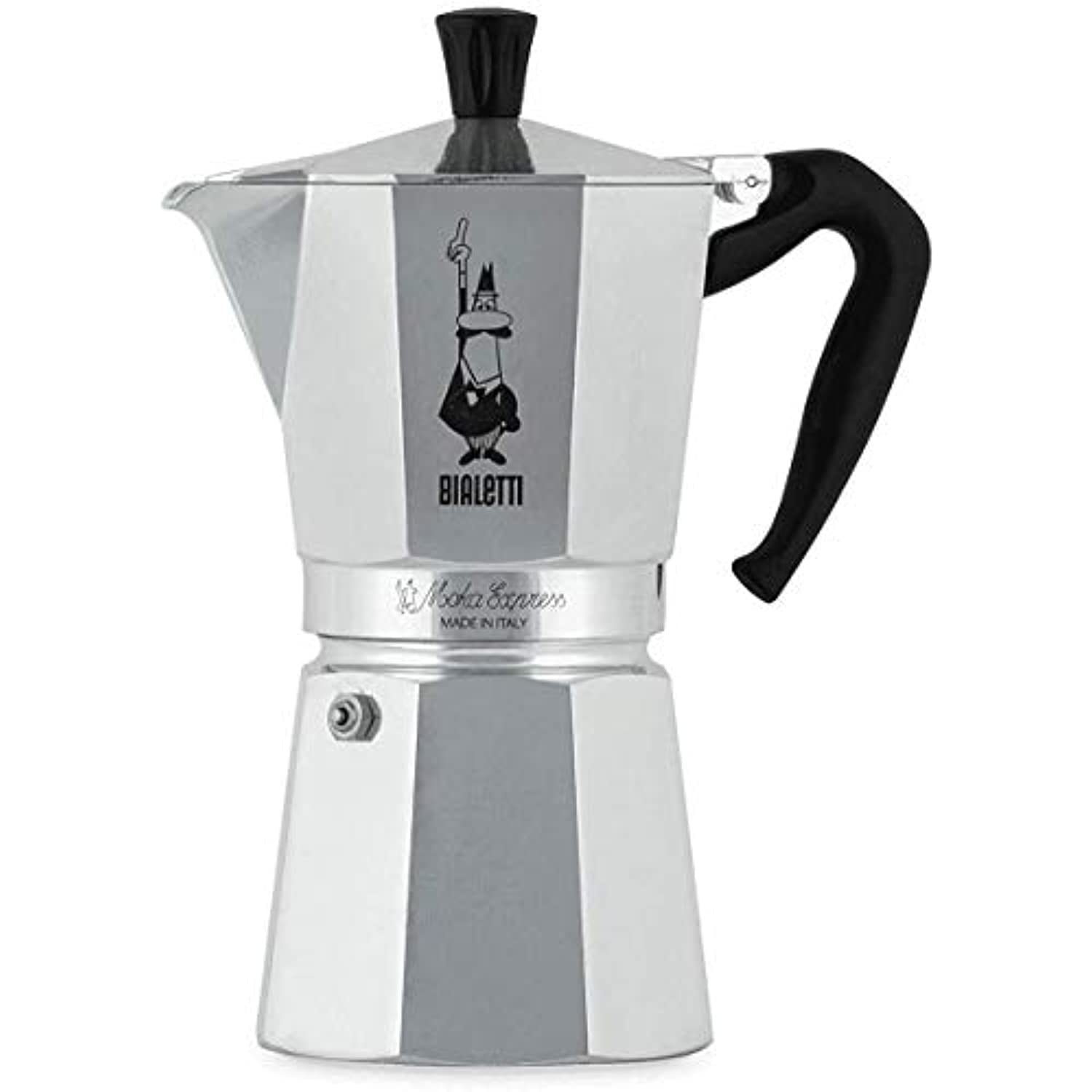 Italian Moka Aluminium Coffee Maker 9 Cups Bialetti