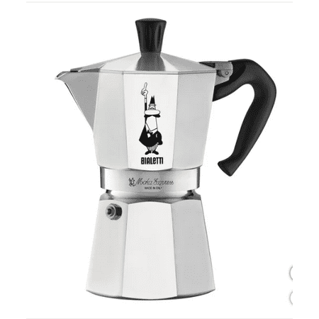 Bialetti Moka Stovetop Espresso Maker, 4-Cup
