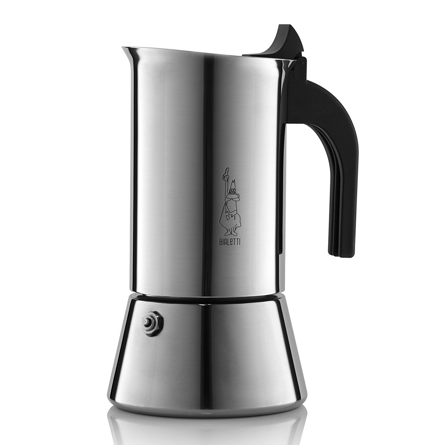 Bialetti Venus 2 Cup Stainless Steel Stovetop Espresso Maker 