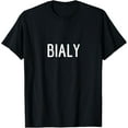 thumbnail image 1 of Bialy Lover Simple Costume - Cook, Baker & Foodie Funny T-Shirt men and women can wear, black, white, gifts, 1 of 4