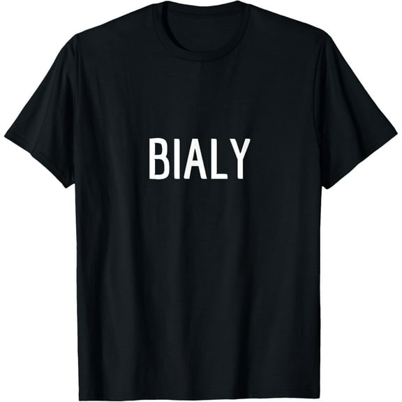 Bialy Lover Simple Costume - Cook, Baker & Foodie Funny T-Shirt men and women can wear, black, white, gifts