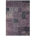 thumbnail image 1 of BialyBor Purple Patchwork Polyester Area Rugs for Living Room Washable Rugs Boho Moroccan Area Rug Soft Geometric Bohemian Carpet Distressed Indoor Rug for Bedroom Dining Room Office Nonslip Rug, 1 of 9